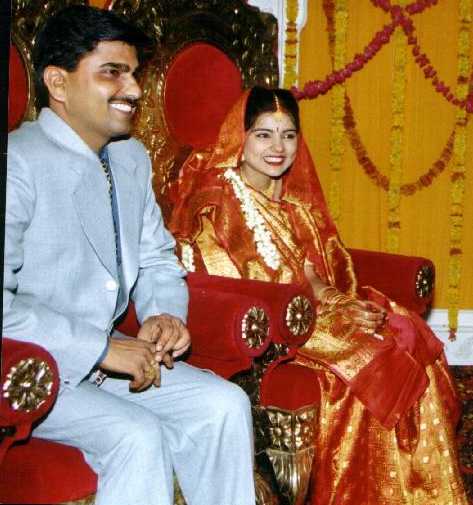 Prabhakar & Twinkle (Wedding Reception at 11th July-1999 (Kanpur-India)